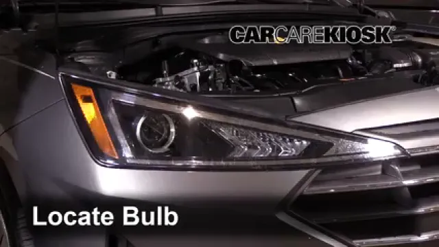 2019 Hyundai Elantra SE 2.0L 4 Cyl. Luces Faro delantero (reemplazar foco)